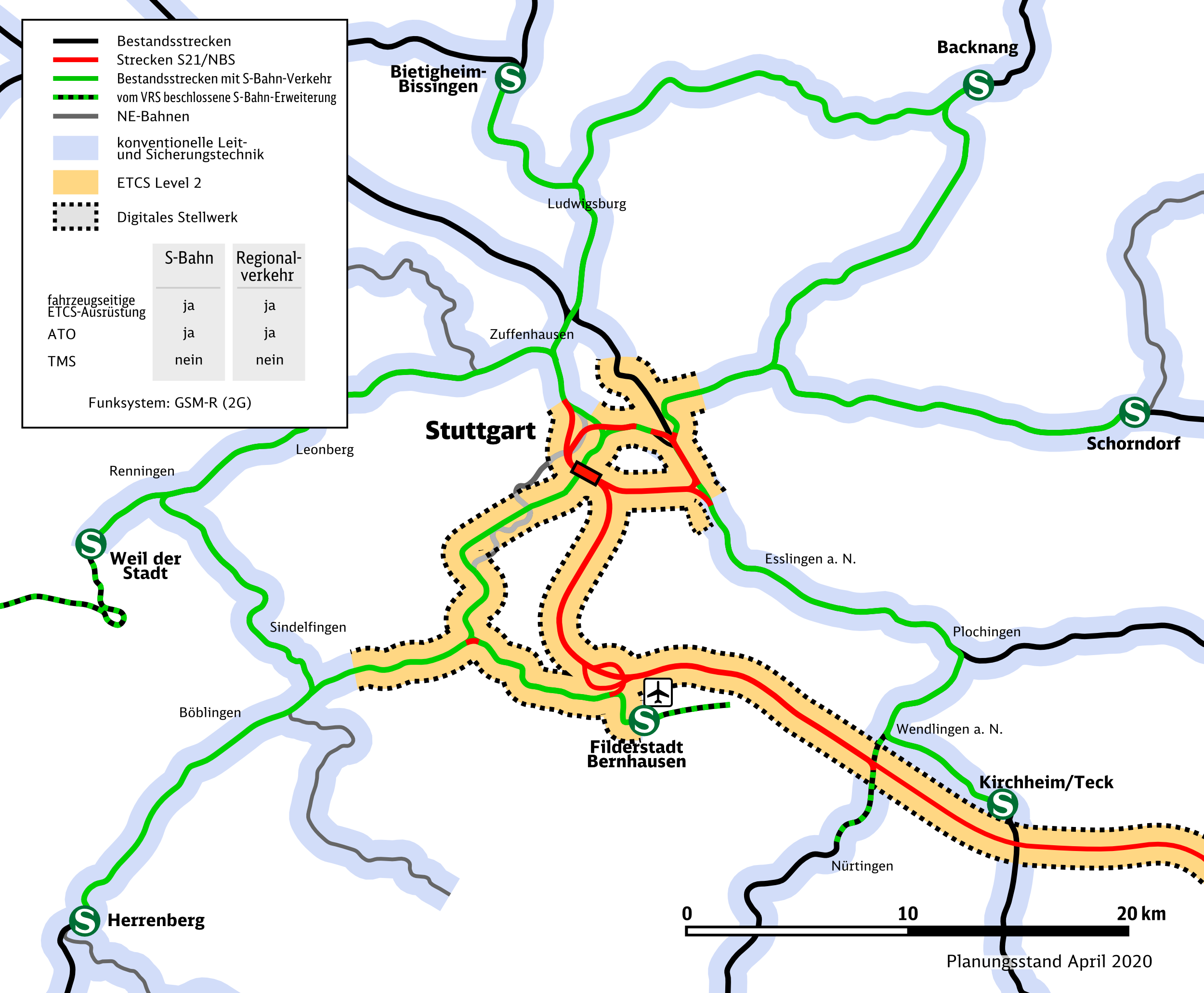 Digitaler Knoten Stuttgart