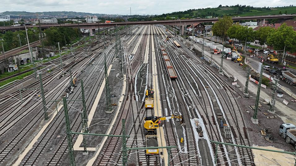 Abstellbahnhof Untertürkheim