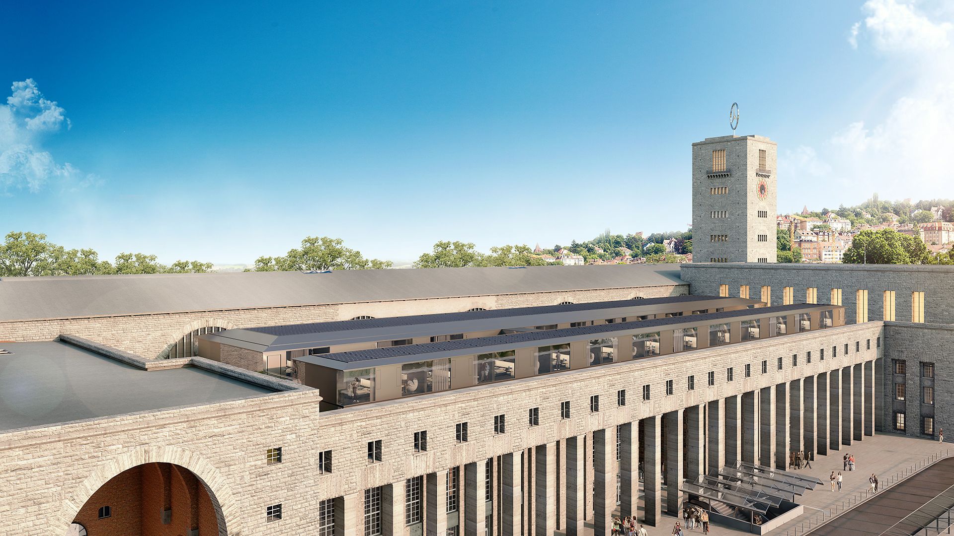 Visualisierung Bonatzbau